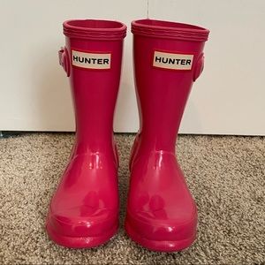 Brand new, never worn little kids Hunter boots